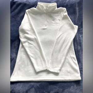 4/$25 NFL Green Bay Packer Quarter Zip White Pullover Women’s Large